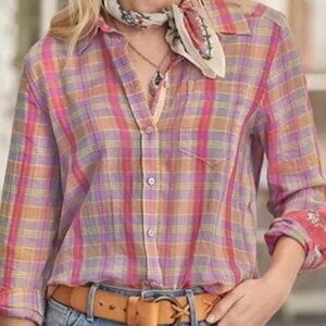 Sundance newcastle plaid shirt - NWT
